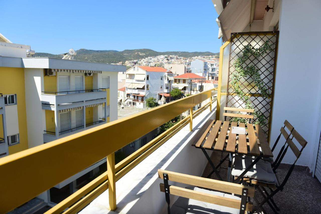 Urban Kalamitsa Beach Appartment Kavala Dış mekan fotoğraf